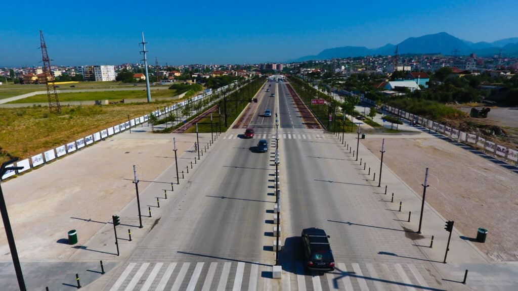 Boulevard di Tirana